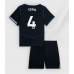 Chelsea Tosin Adarabioyo #4 Tredjedraktsett Barn 2025-26 Korte ermer (+ Korte bukser)